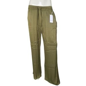 NWT Pharaoh Collection Sloane Mid-Rise Pant in Heirloom Satin Size 4/X-Large